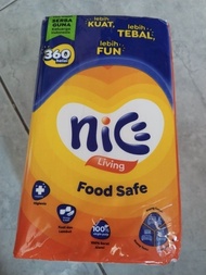 tisu nice 180 sheet / nice tisu wajah 180 sheet