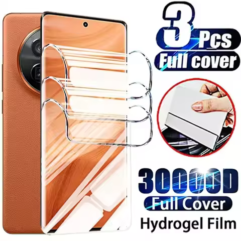 3PCS Hydrogel Film for Realme GT 6T NEO 5 6 SE Pro 3T 2 Note 50 Screen Protector for Realme C67 C63 