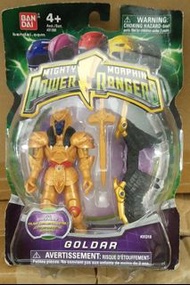 美版 2010年 Bandai 恐龍戰隊 power rangers Goldar 4吋 奸角 action figure 1 盒
