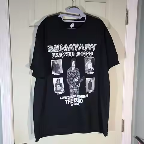SEMATARY and the Haunted Mound sz XL Drain Gang Bladee Live In Los Angeles LA