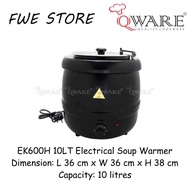 Qware 10LT Electrical Soup Warmer / Porridge Warmer / Food Warmer EK600H