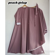 (COD) All INDONESIA // GAMIS SET SELLINA // GAMIS SET WOLFIS