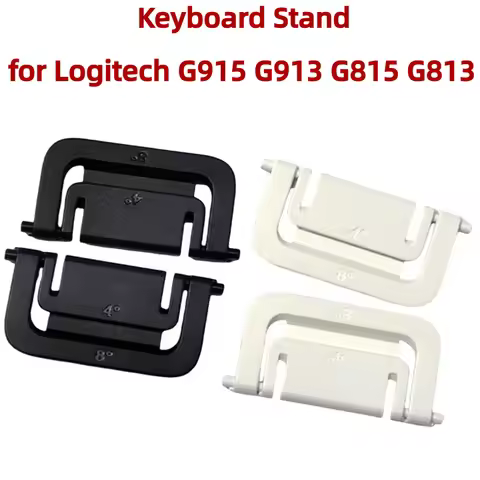 2 Pcs Black Keyboard Bracket Leg Stand for Logitech G915 TKL G913 TKL G813 G815 Keyboard Replacement