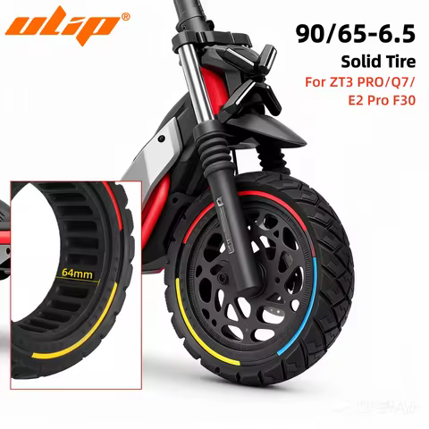 Ulip 90/65-6.5 Electric Scooter Solid Tire Set 11 Inch Off Road Thicken Wear Resistant Explosion Pro