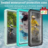 IP68 Dustproof and Waterproof Case 360 Waterproof Phone Case - For Phones Under 6.7 Inches