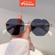 Unisex Round Metal Sunglasses Street Fashion Uv400 for Men Women Sunglasses for Men