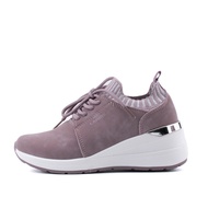 LARRIE Kasut Perempuan Purple Arch Fit Shoes Women Comfort Sneakers - L62304-RI02SV-47-PURPLE