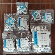 MASKO SUPRA 10MM CABLE clamp concrete nail CABLE clip CABLE CLIPS 10 MM
