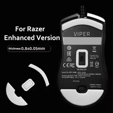 Esports Tiger Gaming Enhanced Version Mouse Skates Mouse Feet for Razer Viper/mini/Ultimate/Basilisk