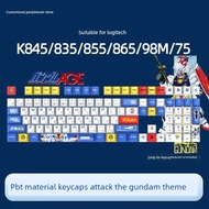 ☘️ For Mechanical Keyboard ☘️ Anime Keycaps readystock Gaming For Logitech K845/835/855/865/98M/75/G
