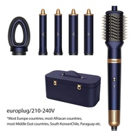 เครื่องอบผมแบบ 6-in-1 พร้อมเครื่องอบผมแบบ Airwrap พร้อมไอออนลบ ไฟฟ้าแรงดันสูง สำหรับผู้หญิงที่มีผมยา