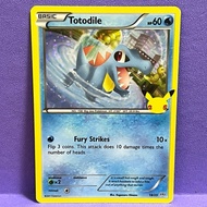 Totodile - 18/25 - 25Th Anniversary Holo - Pokemon TCG