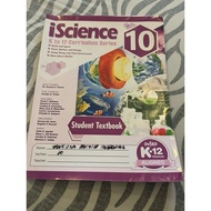 Used iScience10 K to 12 Curriculum Series