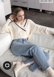 Oak+Fort Varsity Cardigan