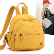 Authentic refined women's lightweight nylon mini backpack, waterproof for daily outdoor travel I4QC