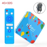 LI 1Set 4GB 32 128GB H96 Mini for Android 9 0 for Smart TV Box H6 Quad Core 6K Wifi