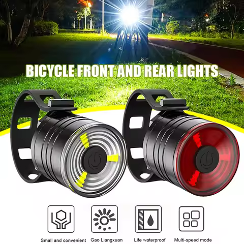 Bicycle Tail Light Bike Rear Light Flashlight for Bike Cycling Led Waterproof Bicycle Light Accessor