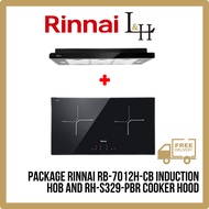 [BUNDLE] Rinnai RB-7012H-CB Induction Hob and RH-S329-PBR Cooker Hood