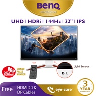 BenQ MOBIUZ EX3210U｜32-inch｜4K UHD｜HDMI 2.1｜120Hz/144Hz｜HDRi｜1ms FreeSync Pro｜2.1ch speakers｜ Gaming Monitor