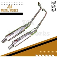 DBS PIPE Ordinary Canister Chrome w/ removable silencer