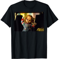 Bride of Chucky- Chucky In Action T-shirt T-Shirt