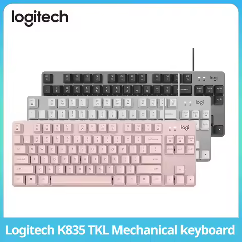 Best Price Top Keys Logitech K835 Led Usb 84-Key Desktop RGb Backlit Gaming Mini Mechanical Wired Ke