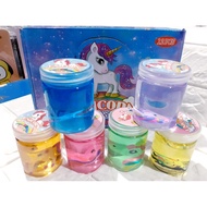 Cws - Imported Slime / Clear Color Slime / Slime UNICORN 9845