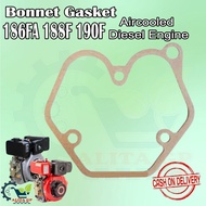 Bonnet Gasket 186FA 12hp 188F 14hp 190F 16hp Air Cooled Diesel Engine