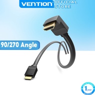 Vention HDMI Cable 4K 60Hz 18Gbps High-speed 90 270 Degree Angle HDMI Cable HDMI Dolby Vision For Mo