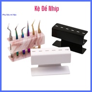 Tweezer Shelf_Eyelash Extension Tweezer Shelf_Luxury Safe Tweezer Holder_6-Hole Eyelash Extension Tw