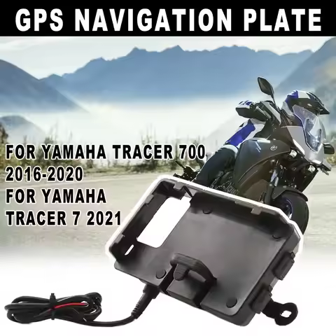 Motorcycle Accessories GPS Navigation Plate Bracket Windshield Stand Phone Mobile Phone HolderFor YA
