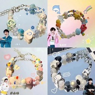 New Style Times Youth League Bracelet Beaded Dopamine Summer Girlfriends Students Sweet Fashion Men 