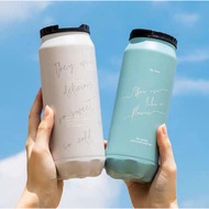 Simple Korean Ins style vacuum cup bottle
