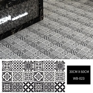 self-adhesive floor sticker wallpaper waterproof Floor tile sticker bathroom living room bedroom kit