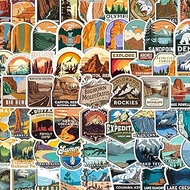 200 Pcs National Parks Sticker, Vinyl Nature Stickers for Water Bottles Laptop Car, Luggage Stickers