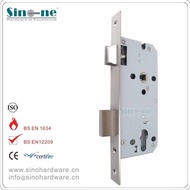 European Standard Fireproof Door 4585 Cylindrical Lock Stainless Steel UCX8