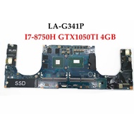 Dell Precision 5530 Dell XPS 15 9570 Laptop High quality DDP00/DDB00 LA-G341P Motherboard I7-8750H G