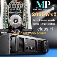 POWER PADON pro 2000 watt x2 subwofer 18 inch high-power 8 ohms audio amplifier