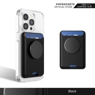 PopSockets PopWallet+ สำหรับ MagSafe |การจับโทรศัพท์และกระเป๋าใส่โทรศัพท์ระดับพรีเมียม |ออกแบบให้เป็