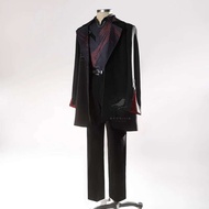 NEW Game Love and Deepspace Sylus Relentless Conqueror Cosplay Costume Men Wig Crimson Veil Uniform 