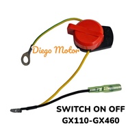 MESIN GX160 GX200 Switch On Off Engine Switch HONDA GX220 GX270 GX390 GX420 GX460 5.5Hp 6.5Hp 7Hp 9H