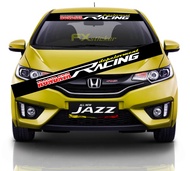 stiker termurah stiker mobil cutting sticker honda racing kaca depan