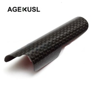 Hot AGEKUSL Bike Rear Fork Protector Protection Sticker Carbon Fiber Sticker for Brompton 3Sixty United Trifold Folding