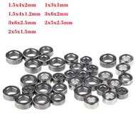 10pcs 681XZZ mini open bearing Roller Wheel Bearing 1.5x4x2mm 1x3x1mm 2x5x2.5mm for Fingertip Gyro T