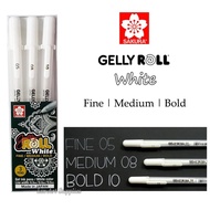 Sakura Gelly Roll Ink Pen White Set 3 (White Pen)