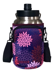 Half Gallon Jug Carrier, 64oz Bottle Carrier Compatible with Yeti & RTIC Half Gallon Jugs - Midnight