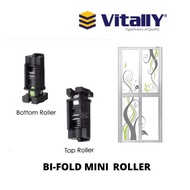 Vitally Bi Fold Door Roller Parts / Toilet Folding Door Roller/ Modern Toilet Door Roller