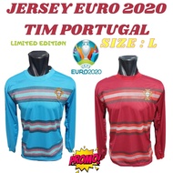 JERSEY EURO 2020 TIM PORTUGAL - BAJU BOLA EURO 2021 - KAOS BOLA EURO UKURAN L