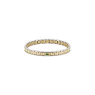 Lacoste METROPOLE EDGE Men's Bracelet STAINLESS STEEL & IONIC PLATED THIN GOLD STEEL Strap -  Dial 2