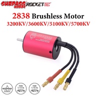 SURPASS HOBBY 2838 3200KV 3600KV 5100KV 5700KV Waterproof Brushless Motor For 1/16 RC Drift Racing C